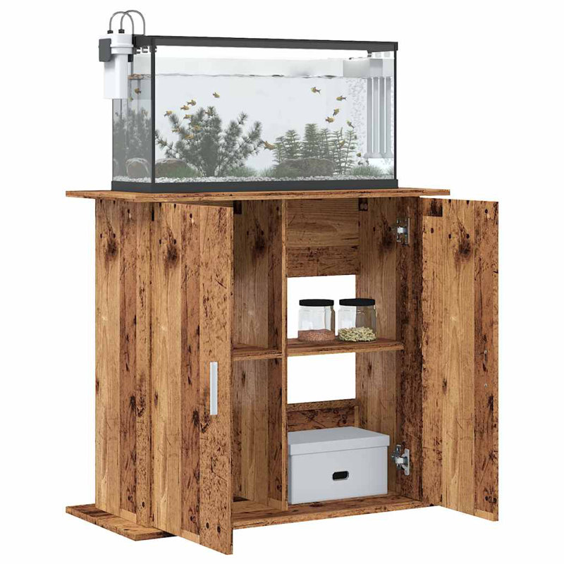 Emsworth Aquarium Stand, Old Wood