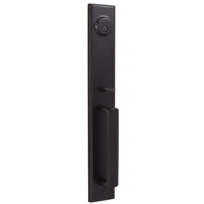 Woodward Handle With Deadbolt Reversible Entry Set