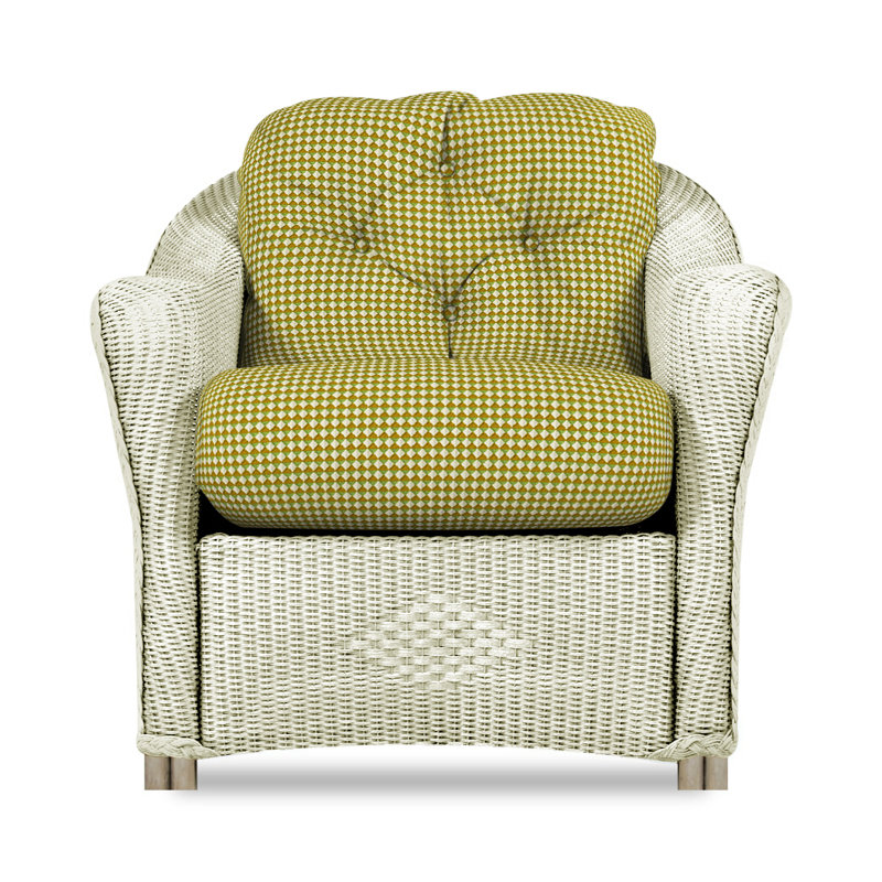 Reflections Outdoor Lounge Chair, Aman Capri, Ivory