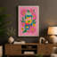 Cheerful Garden Friend Modern - Print-136775299-136775303