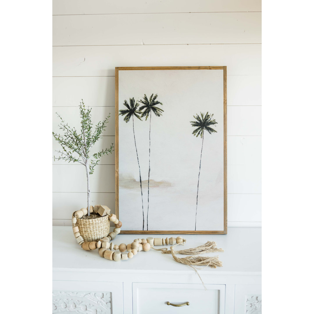 Home Collection Palmeras Coastal Painted Wooden Wall Art Sign Bay Isle Home™