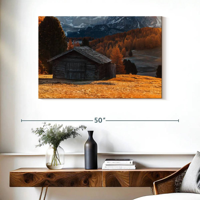 Alvord Woodshed Autumn, H 26 po x l 39 po