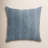 Kara Striped Cotton Reversible Throw Pillow-103441415
