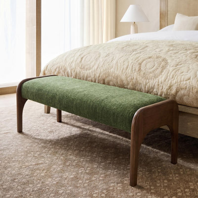 Banc long rembourré 50,25 po