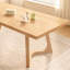 Ensemble de table de salle à manger simple en bois massif de style nordique-105840975