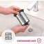 Râpe à fromage et trancheuse Gvode, compatible avec KitchenAid®, tout acier, 4 pales