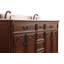 Ensemble de meuble-lavabo double 60 po Angelique-425348774-425348775