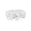 Cast Coffee Table Round, White Stone