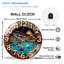 Horloge murale 12 po