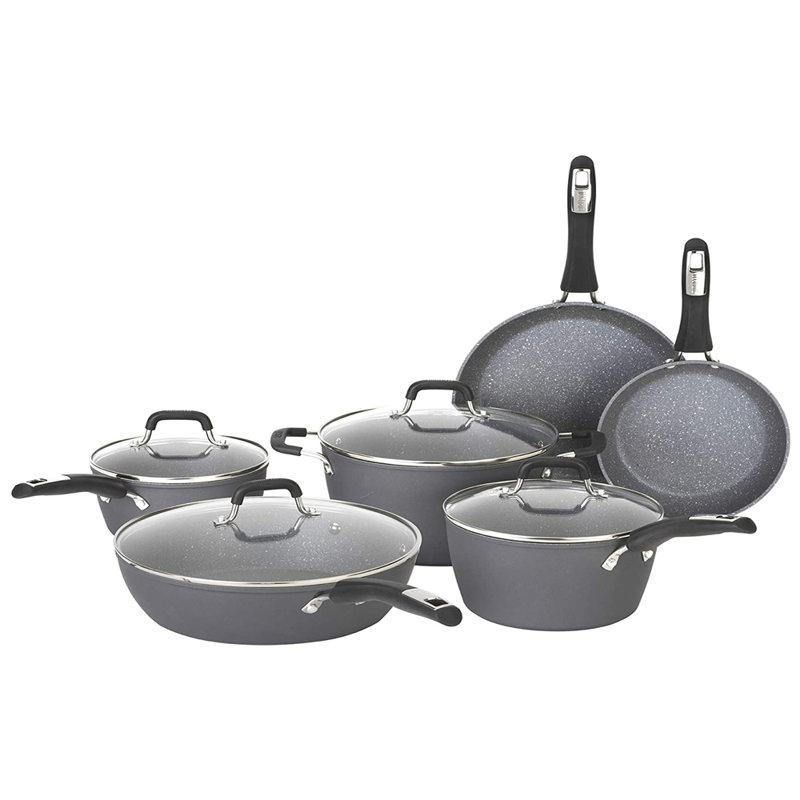 10 - Piece Non-Stick Aluminum Cookware Set