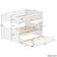 Lit superposé double avec lit gigogne Estivalis par Harriet Bee-414670292