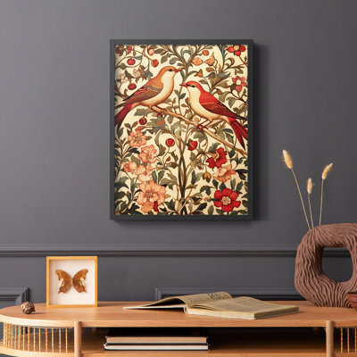 WM MORRIS Series CXXXIX  -Premium Framed Print -Ready to Hang - No Nails Required