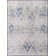 Jescenia Oriental Machine Woven Polypropylene Area Rug in Blue/Gray/Cream