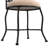 Lunde Steel Accent Stool