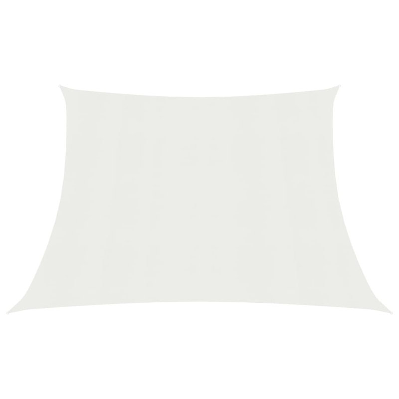 Auster 2m x 4m Trapezium Shade Sail, White