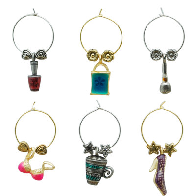 Londino Gold Brass Stainless Steel Wine Charm