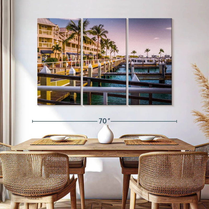 Gillard Key West Marina, H 42 po x l 65 po