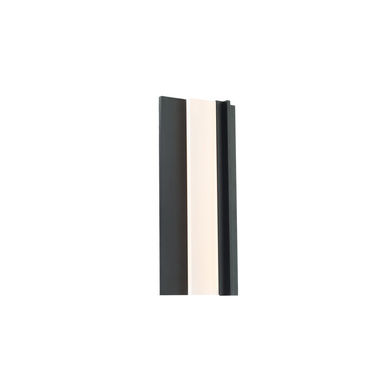 Plafonnier encastré d'extérieur à DEL Enigma, H 18 po x l 3,5 po x P 7,75 po, 16,6 W