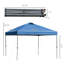 Tente escamotable Outsunny 10 pi x 10 pi Outsunny-114930498-114930499