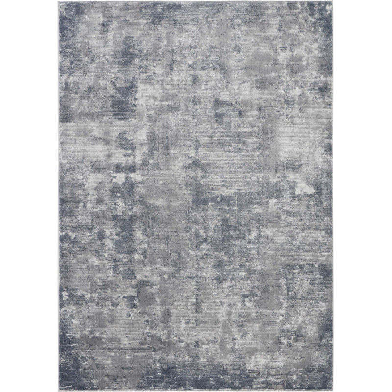 Comer Abstract Indoor Rug, Rectangle 9'3" x 12'9"