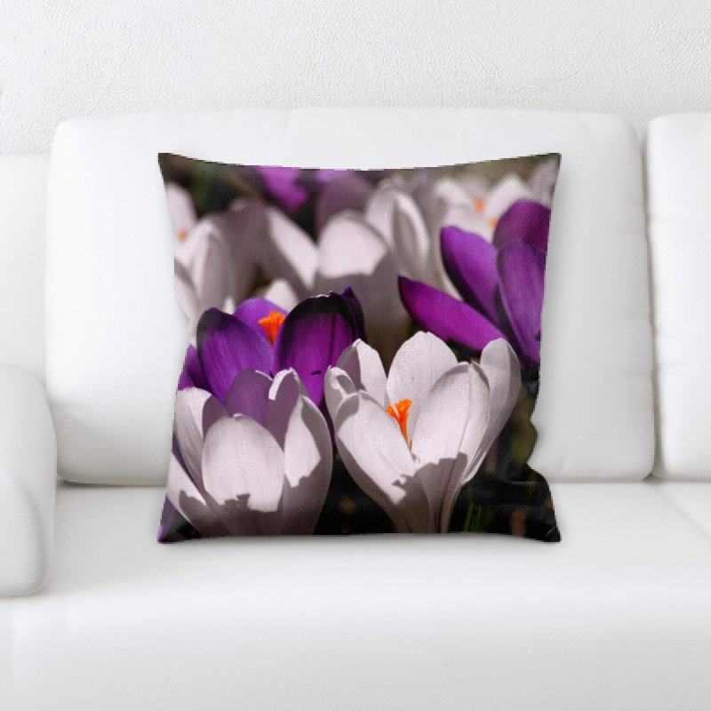 Coussin crocus