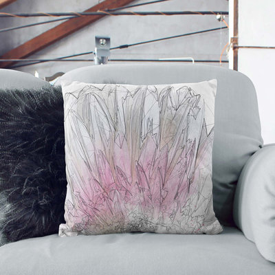 Petals of a Gerbera Cushion with Filling