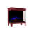 Modern Ember Skyline Smart 3-Sided  Electric Fireplace Stove Heater-113544664