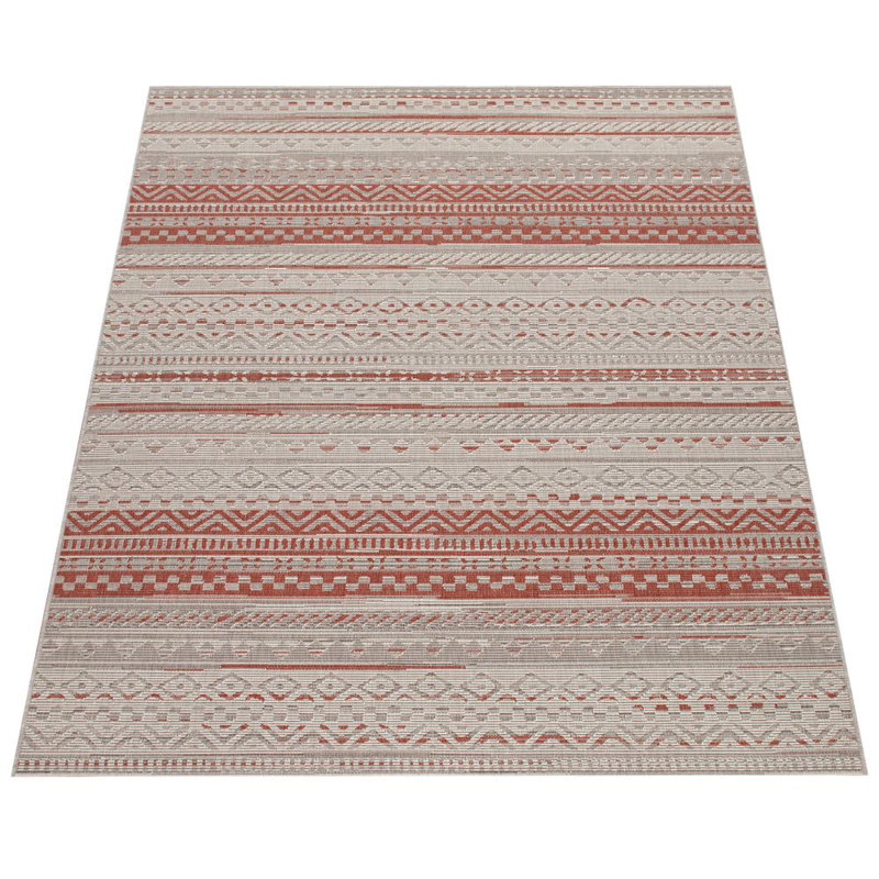 Niebrara Ikat Area Rug, Rectangle 120 x 170cm