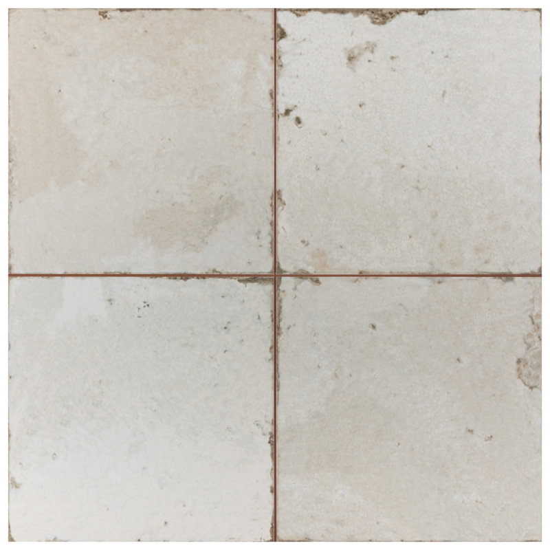 Kings Original 18" x 18" Ceramic Wall & Floor Tile, White