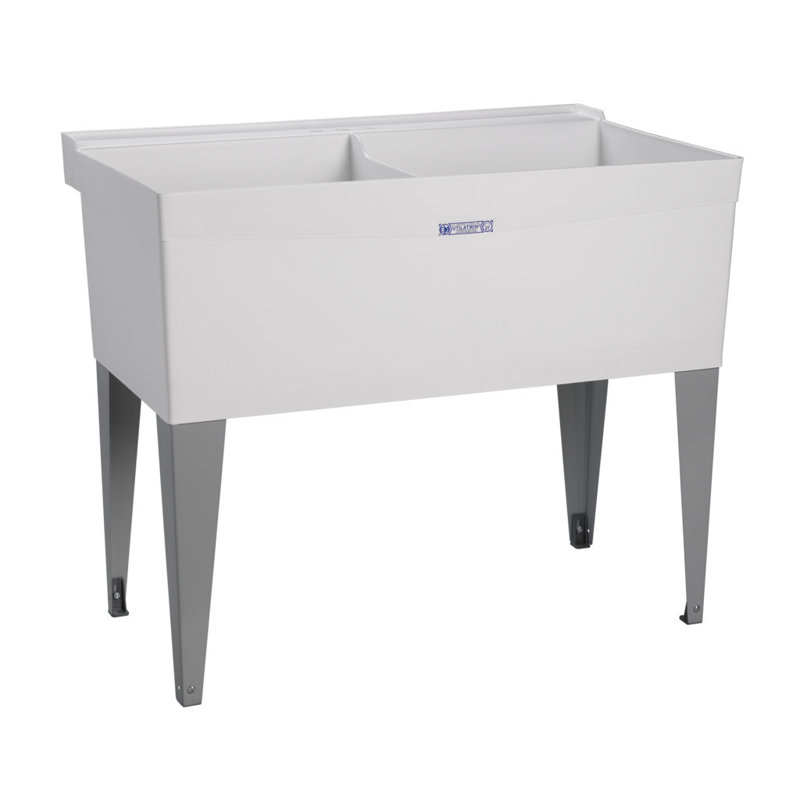 Évier à lessive autoportant 40 po x 24 po Utilatwin