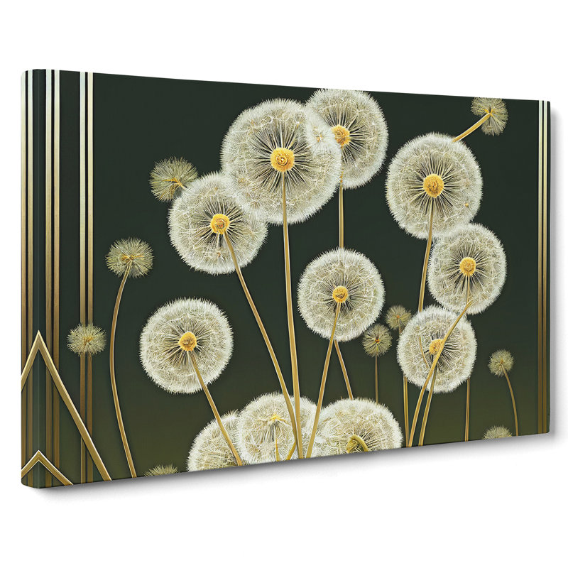 Dandelion - Wrapped Canvas, 35cm H x 50cm W x 3cm D