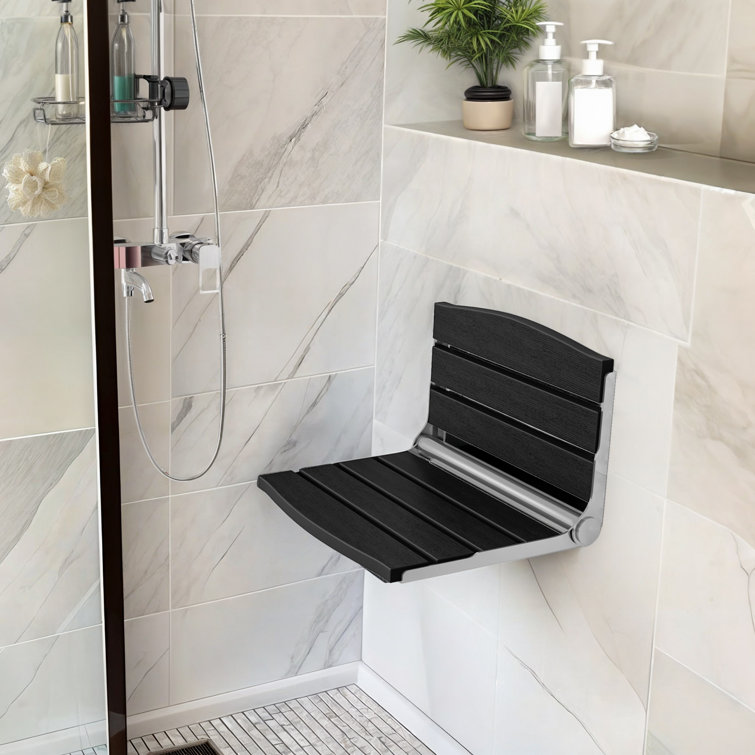 Wayfair Shower Chair Wall Mounted Shower Seat By Teakworks4u Teak