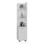 Klay 2-Door 4-Shelf Tall Storage Cabinet White