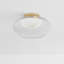 Moore Flush Mount in Aged Brass-366425879-366425876