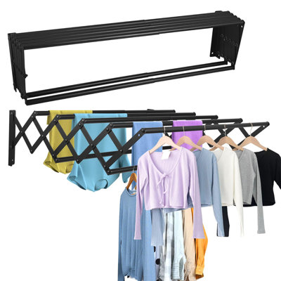Stainless Steel Foldable Wall-Mounted Drying Rack