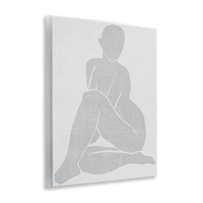 Subtle Veiled Silhouette Wall Plaque, design by Melissa Wang