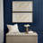 Natural Capiz With Gold Foil 2-Piece Shadowbox Wall Decor Set, Capiz Shells Shadowbox Set 
