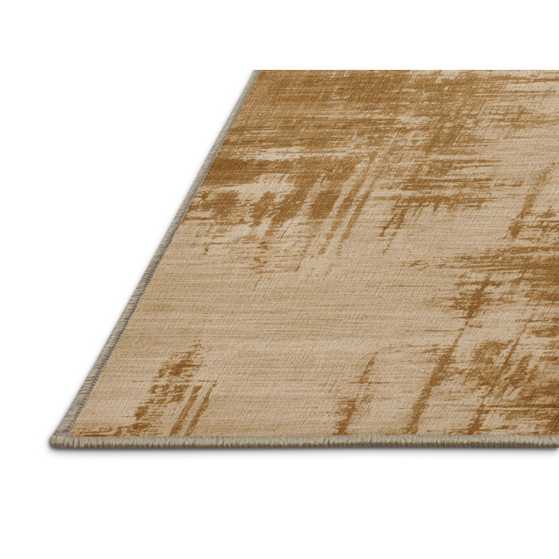 Tapis abstrait lavable à la machine