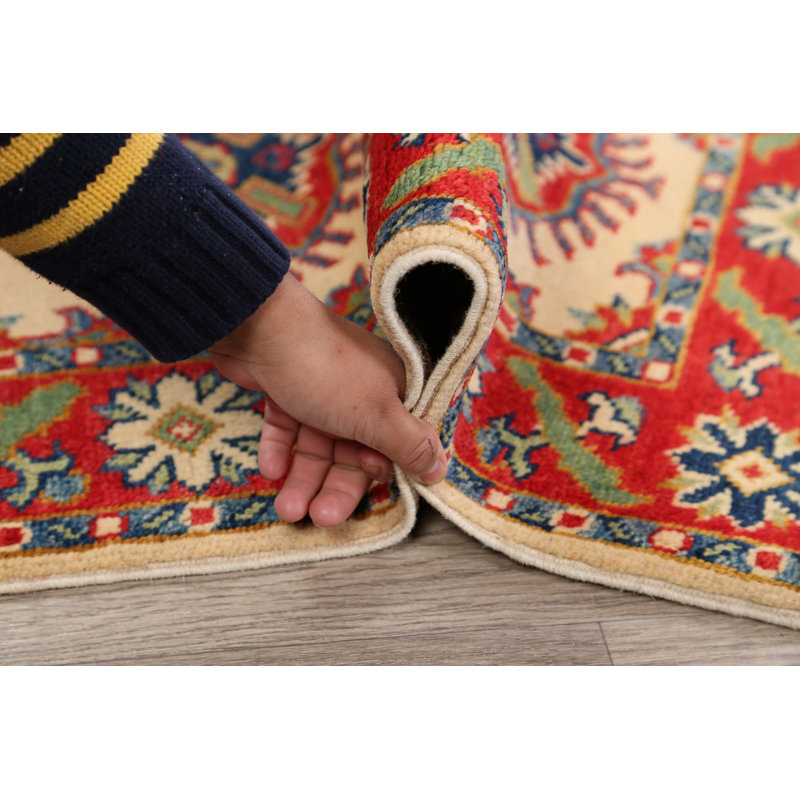 One-of-a-Kind 2'1" X 2'11" Wool Area Rug in Ivory