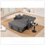 Canapé-lit convertible en velours, causeuse à dossier réglable à 5 positions avec lit escamotable, poche latérale, canapé multifonctionnel à 2 places pour le salon, un appartement et un petit espace-667496474-667496469