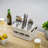 Wood Napkin Utensil Silverware Flatware Caddy