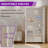 75" Extra Tall Storage Pantry Cabinet with Fluted Doors, Adjustable Shelves and Anti-tip Kit-1672821843