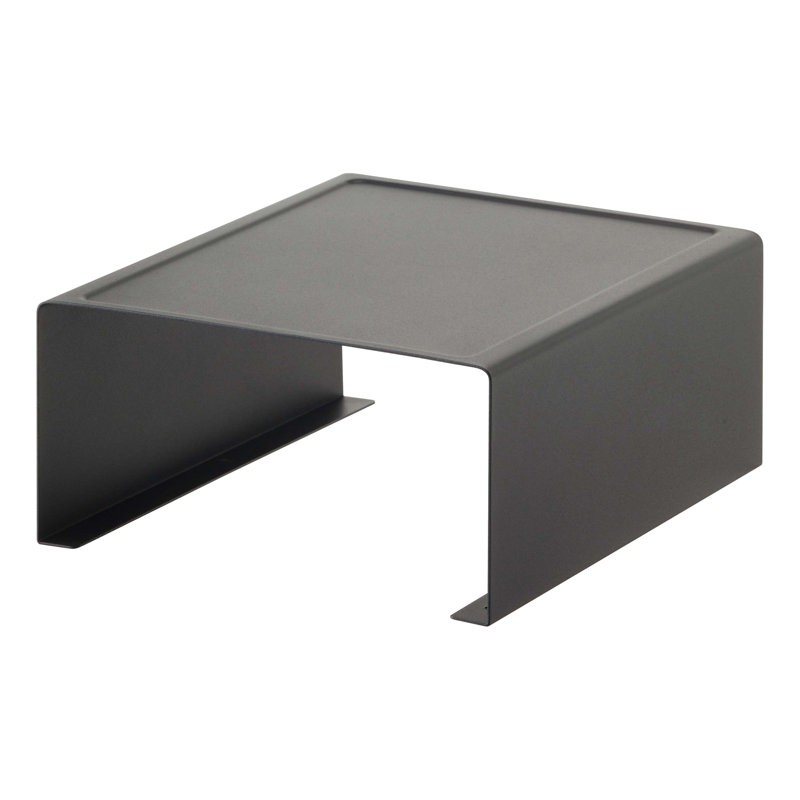 Black Steel Stackable Countertop Storage Shelf