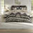 Natural Texture Cotton Bedding Sets, Modern-boho Comforter Full/queen