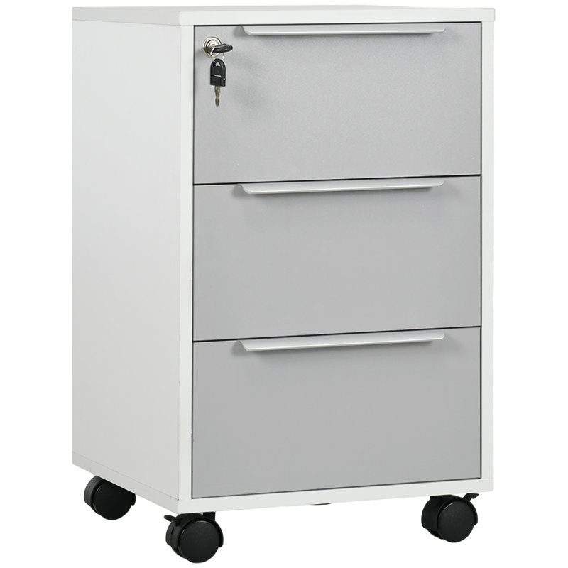 Classeur vertical mobile 3 tiroirs
