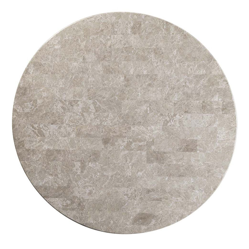 Kirya Round Marble Top Dining Table