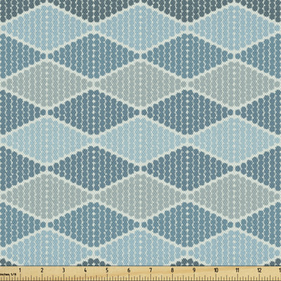 Chresfield Rhombuses Symmetric and Horizontal Multi-Purpose Fabric