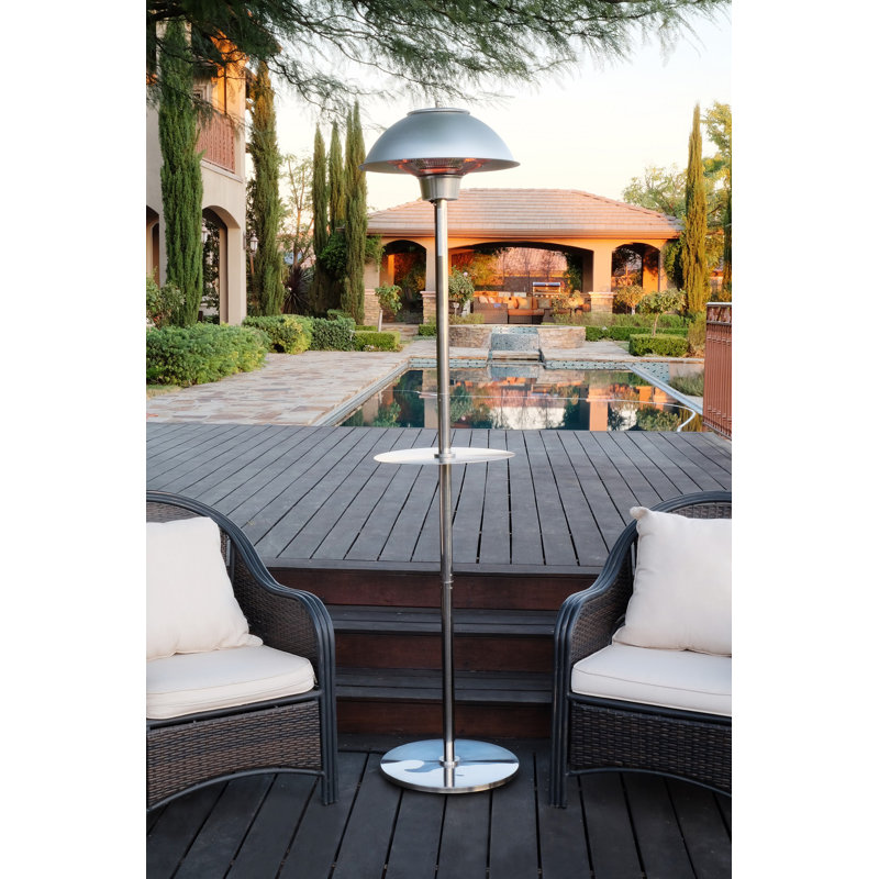 Stainless Steel Electric Hanging Patio Heater Lamp
