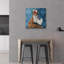  «Fox and Hen» par Heather Gauthier, art mural en verre acrylique, 24 po x 24 po-1208676614