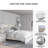 Beamond Upholstered Bookcase Bed-89113210